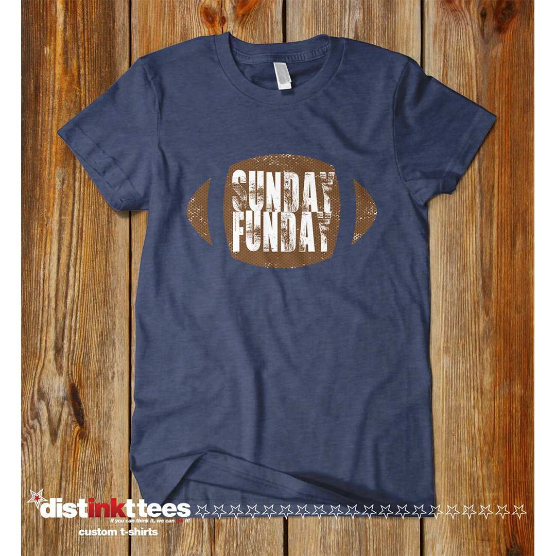 SUNDAY FUNDAY football T-Shirt