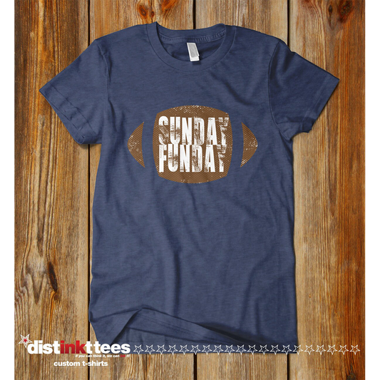 SUNDAY FUNDAY football T-Shirt