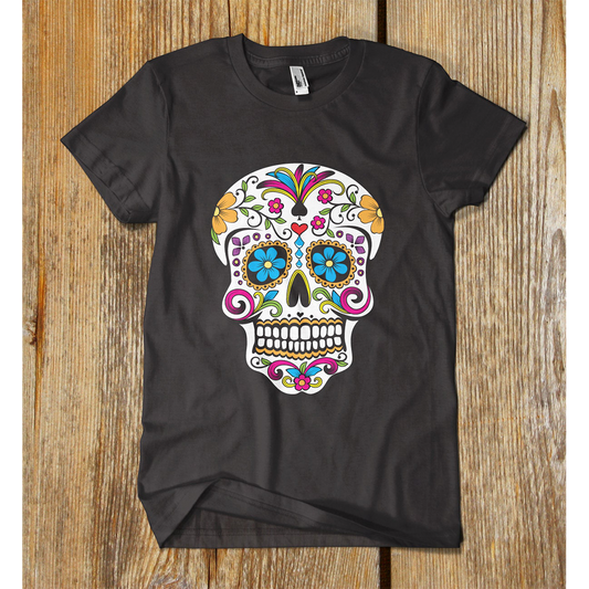 SUGAR SKULL t shirt. One of a kindChristmas gifts