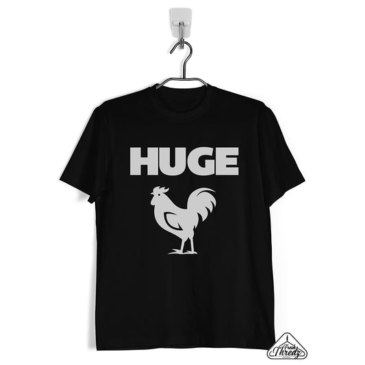 Huge Rooster Man adult Vacation T-Shirt