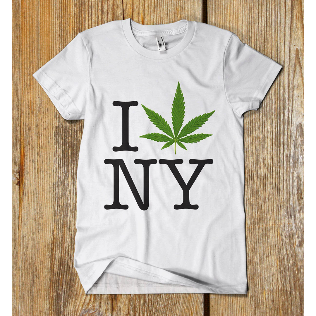 POT New York Marijuana Man T-Shirt