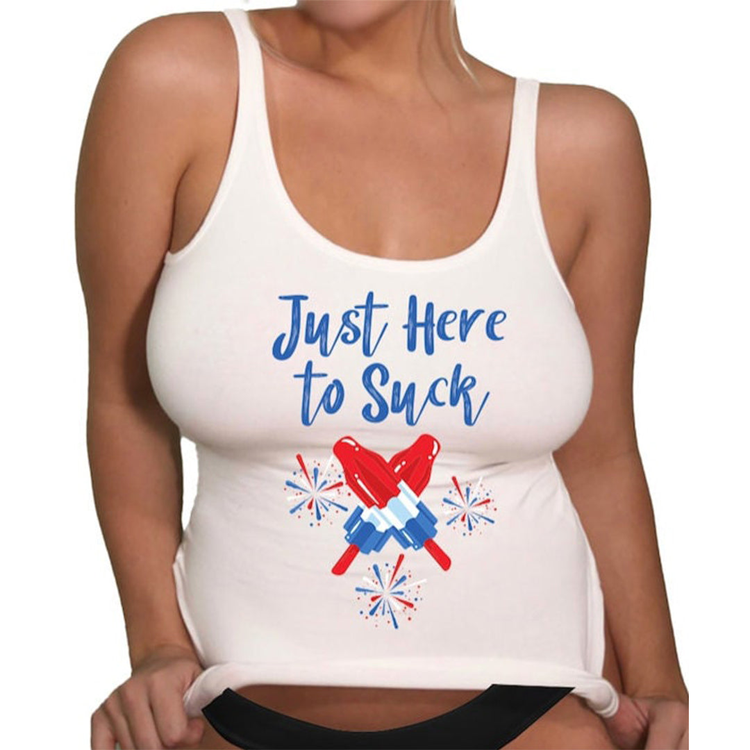 Here to Suck Women's Swinger Tank Top