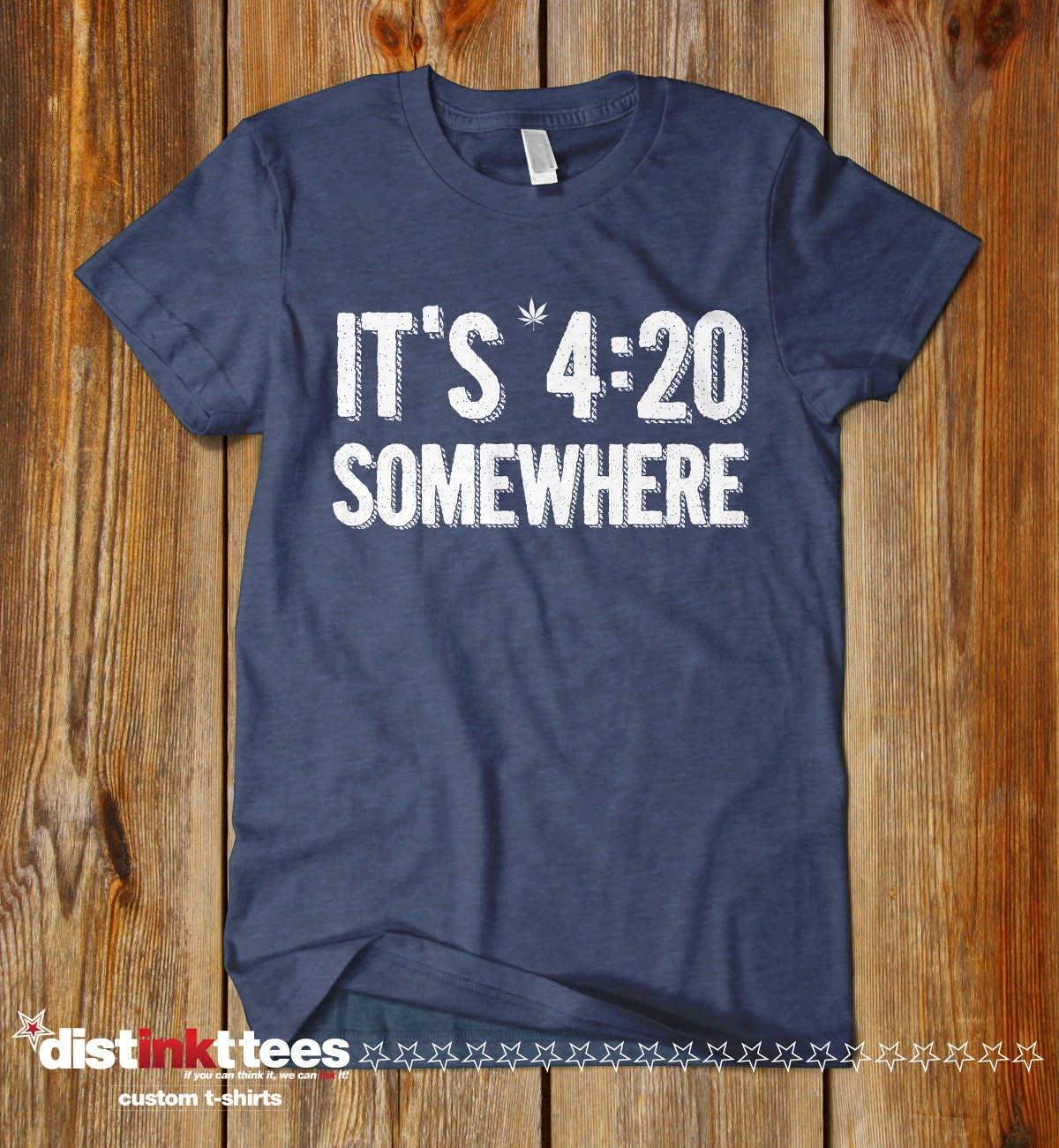 It's 4:20 Somewhere Cannabis  Man T-shirt | CBD Shirt